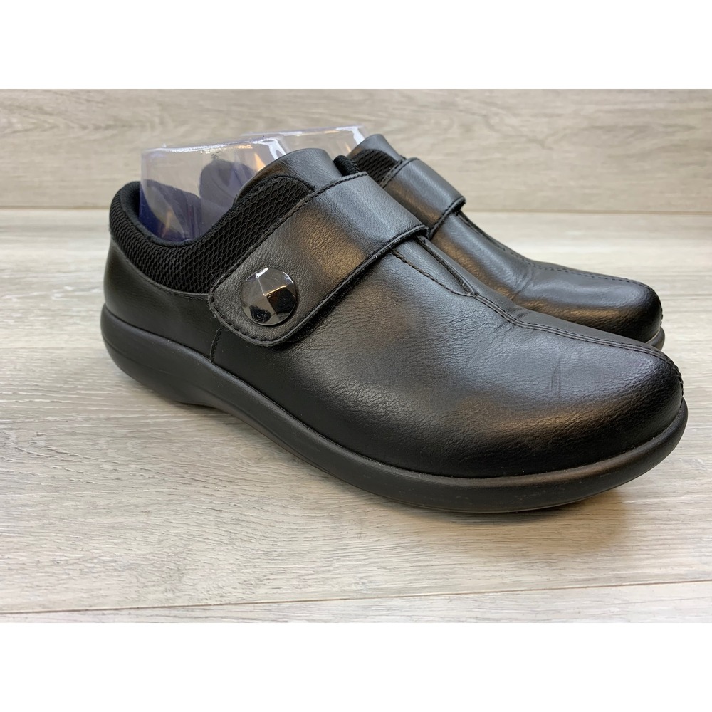 Alegria by PG Lite Dani Women's Black Professional Slip On Comfort 9 Shoes